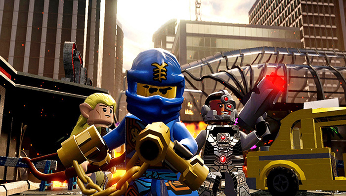 华纳兄弟和乐高推互动游戏