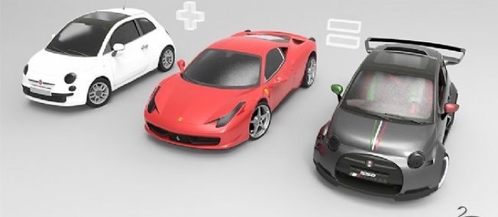 采用法拉利引擎的菲亚特500来了