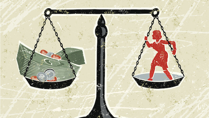 男女薪酬差异在减小