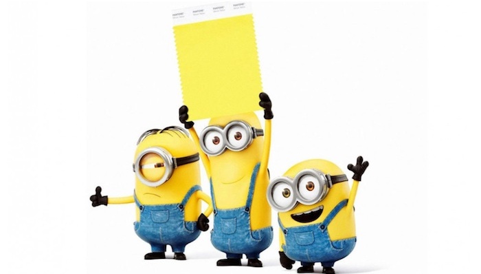 小黄人,神偷奶爸,Pantone