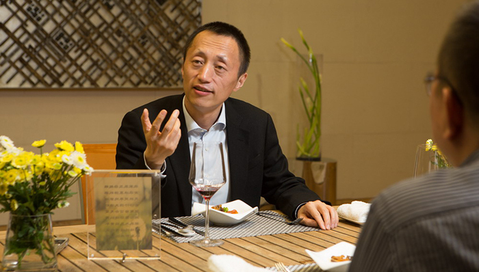 与界面共进晚餐,郁亮,万科试水互联网+,合伙人机制