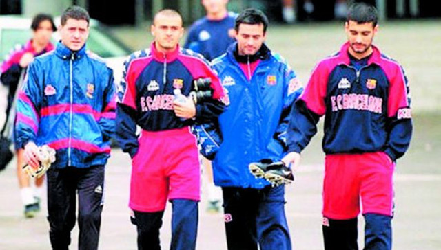 巴萨,范加尔,穆里尼奥