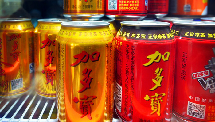 加多宝推销金灌凉茶