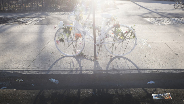 幽灵自行车,ghost,bikes,纽约,自行车,事故