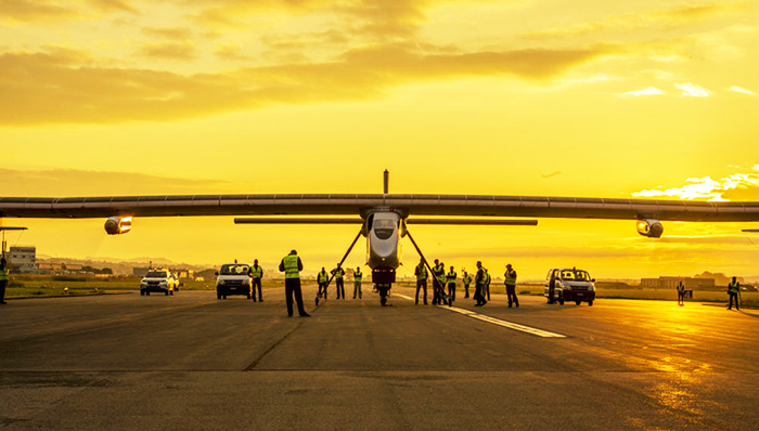 阳光动力2号飞抵南京,阳光动力2号即将飞跃太平洋