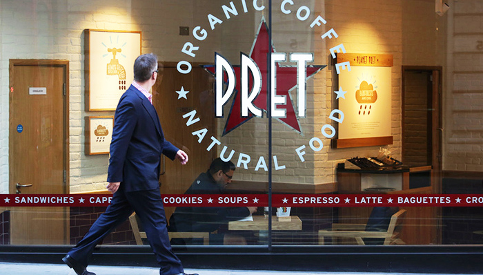 Pret,a,Manger利用免费食物提高利润