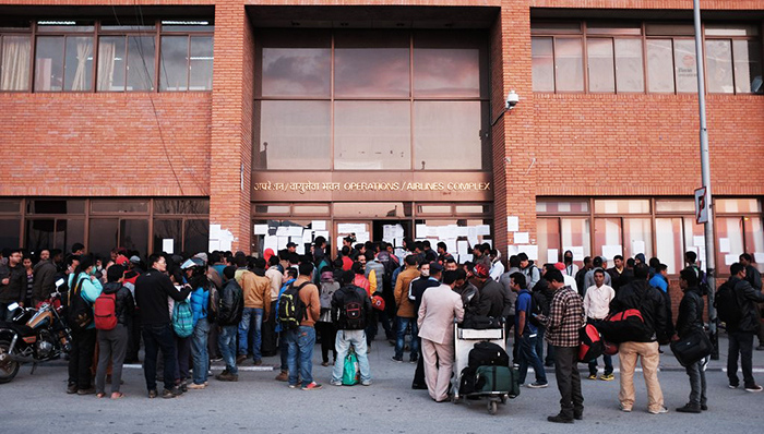 加德满都地震,加德满都回国机票涨价