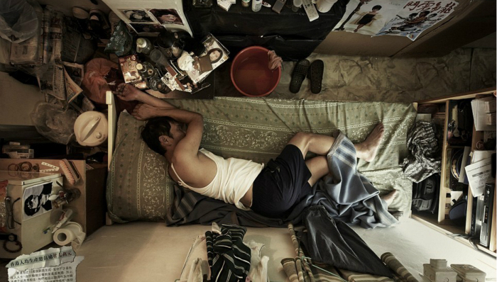 香港,房地产,鸽子笼