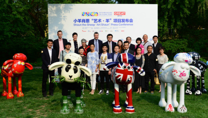 中英文化交流年,小羊肖恩