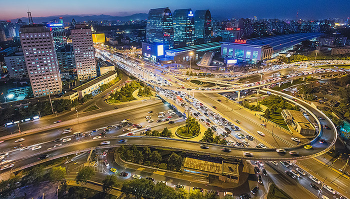 单双号限行无法纾解西二环拥堵的交通,西二环,堵车