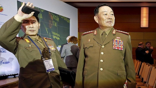 韩媒称朝军二号人物因与金正恩顶嘴被以高射炮处决