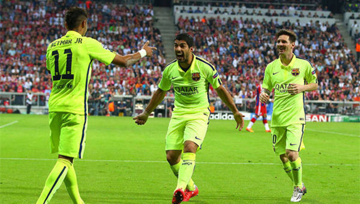 巴萨,欧冠,拜仁