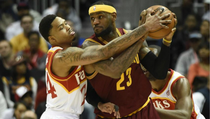 NBA,2015季后赛,东部决赛,亚特兰大鹰队,克利夫兰骑士队,勒布朗,詹姆斯