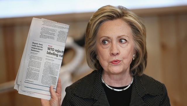 希拉里28天来首次接受采访 承认支持伊拉克战争是“错误”