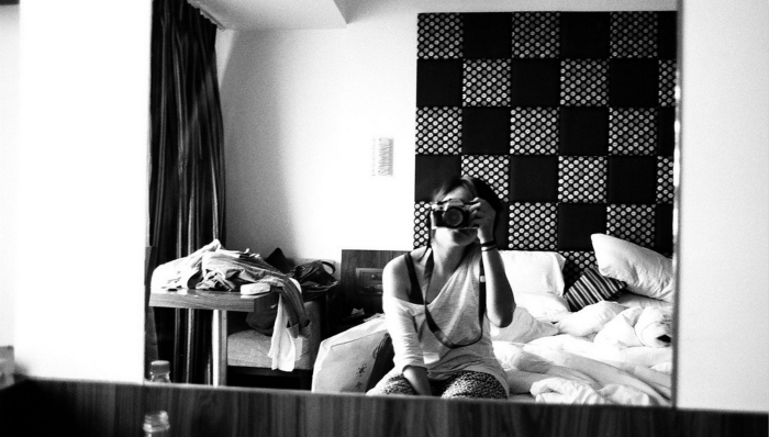 死飞,单速车,女子骑行