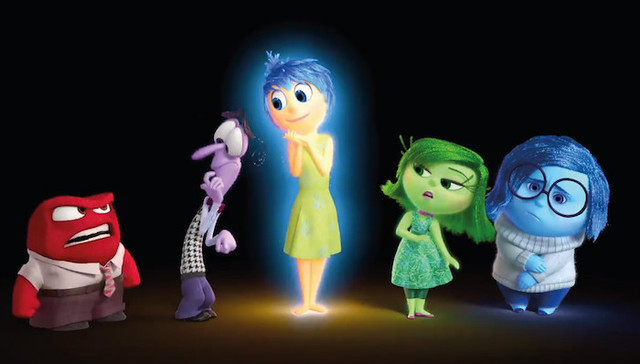 日本,动画,电影,头脑特工队,海报,书法