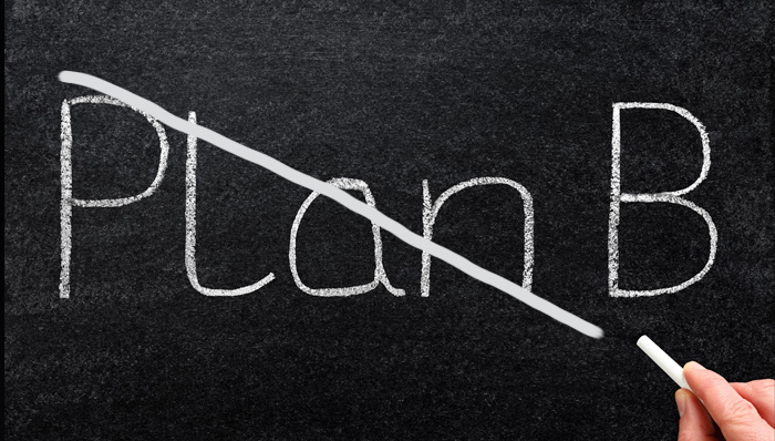 为什么“没有B计划”就是唯一的计划