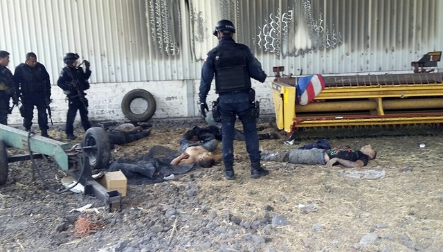 墨西哥黑帮,枪战