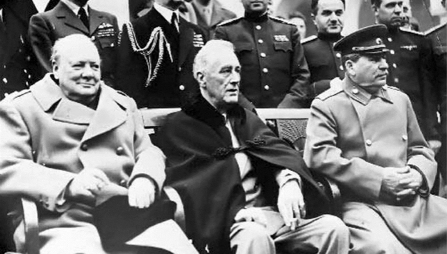 丘吉尔,罗斯福,斯大林,登喜路,朗格,雅尔塔会议,雅尔塔三巨头,历峰集团