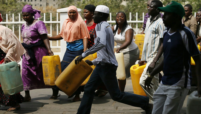 尼日利亚,石油,燃油,短缺