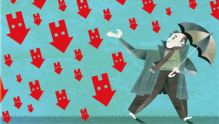 恒大地产宣布配股融资,股价大跌