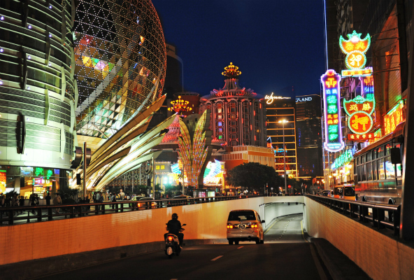 澳门,博彩业,回暖,赌场