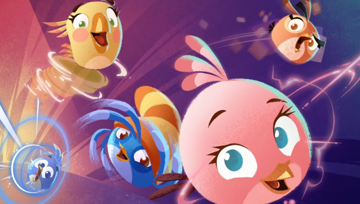 手机游戏,物理游戏,愤怒的小鸟