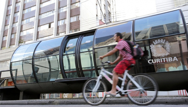 快速公交系统,,BRT,,巴西,,库里蒂巴