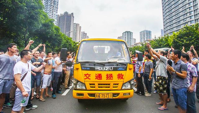 广州专车司机被钓鱼执法