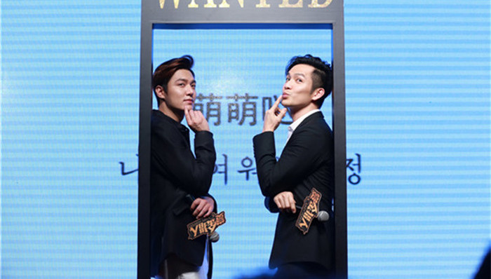 【上海电影节·新片】李敏镐钟汉良出演《赏金猎人》合体卖萌！