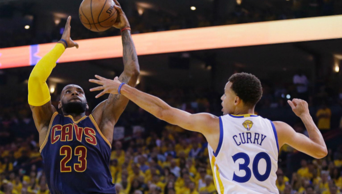 NBA总决赛,金州勇士队,克利夫兰骑士队,勒布朗,库里,G5