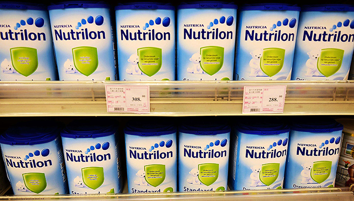 部分荷兰牛栏奶粉可能导致婴儿过敏或死亡