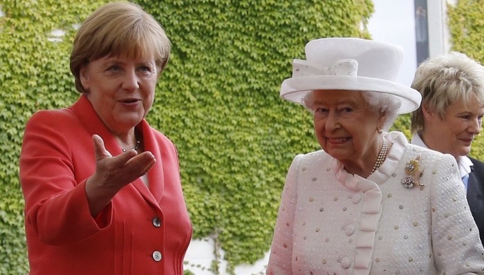英国女王访问德国