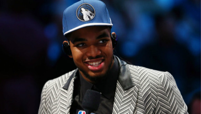 NBA年度选秀大会：唐斯夺魁无悬念