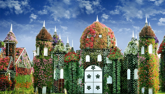 迪拜奇迹花园,,迪拜,,阿联酋,,中东