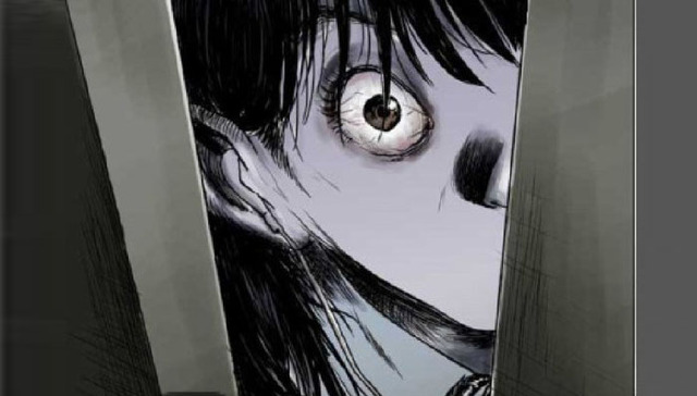 韩国恐怖漫画《整容液》,伊藤润二