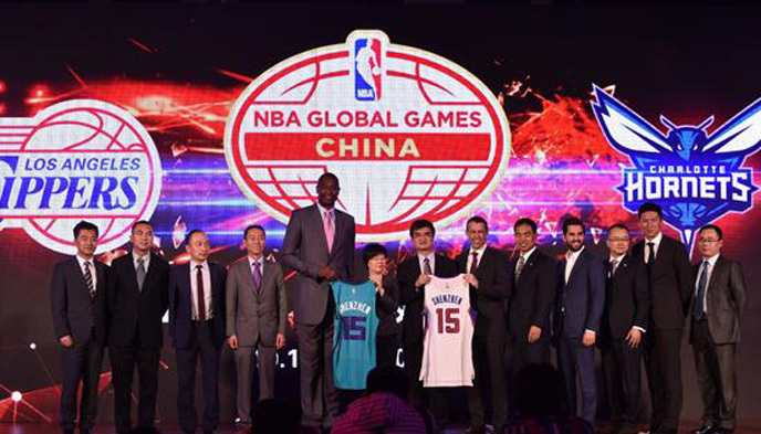 NBA,中国赛,夏洛特黄蜂队,洛杉矶快船队