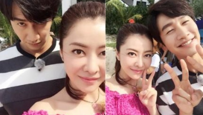 熊黛林与李光洙亲密合照 称“我的男朋友”