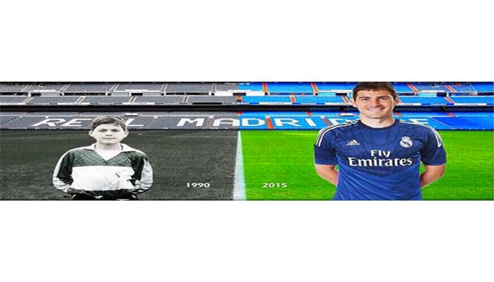 “一切恍若梦境，就如同昨天是我第一次身穿皇马球衣。” 