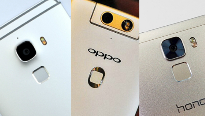 指纹识别,国产手机