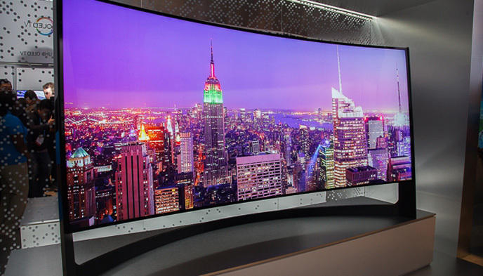 曲面电视,索尼,三星