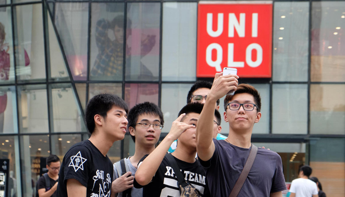 优衣库,三里屯,试衣间