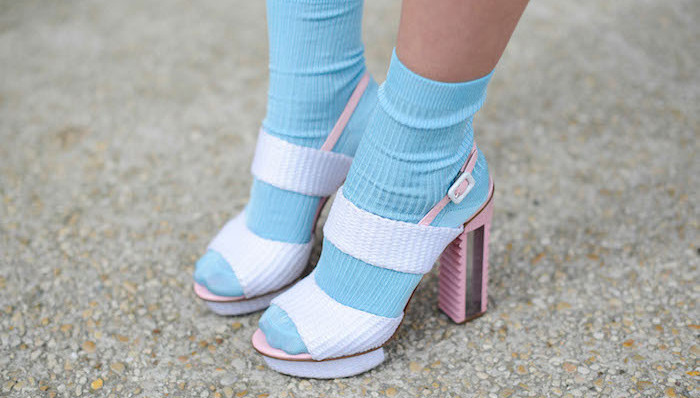 蕾哈娜,袜子