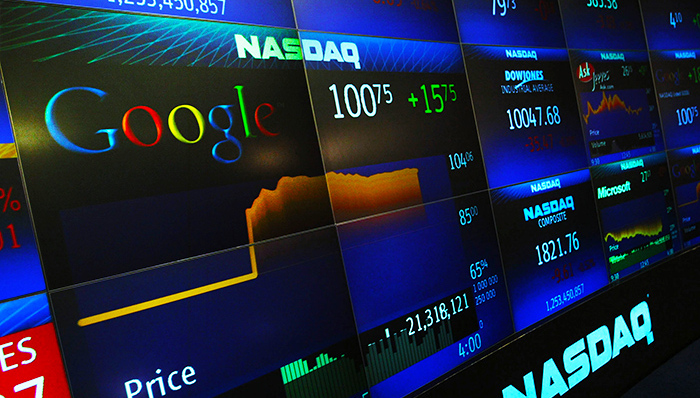 谷歌股价涨不停