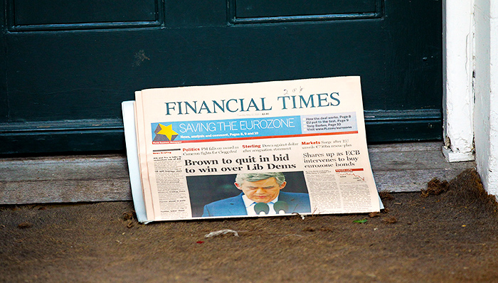 培生集团出售金融时报,传统媒体转型