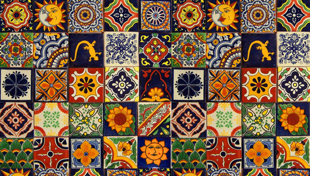 墨西哥,毒枭,瓷砖,设计,色彩