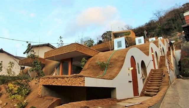 日本,,住宅,,公寓,,山,,建筑,,设计