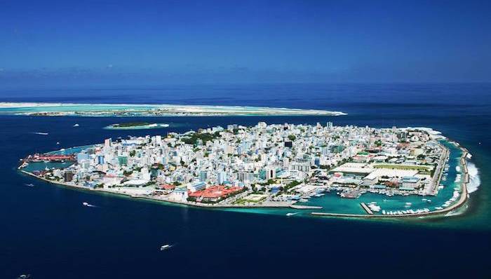 马尔代夫,围海造地,中印关系