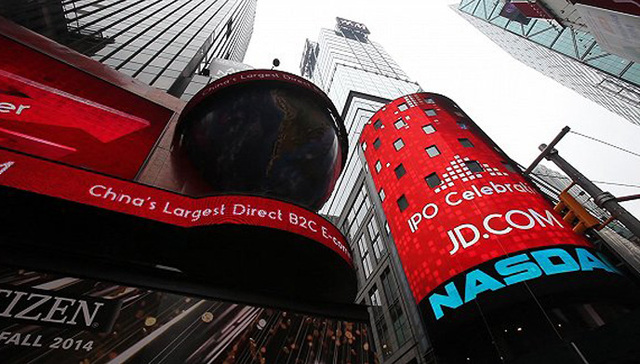 纳斯达克,京东,移动电商