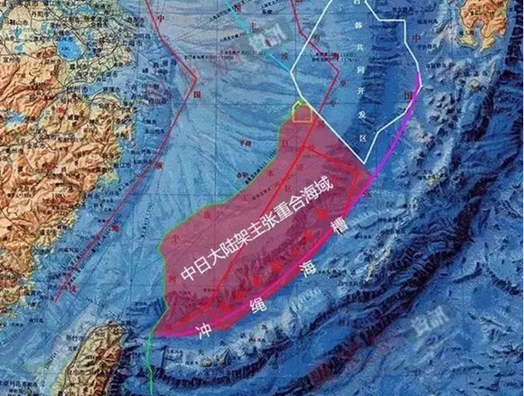 中日关系,东海,油气,中间线